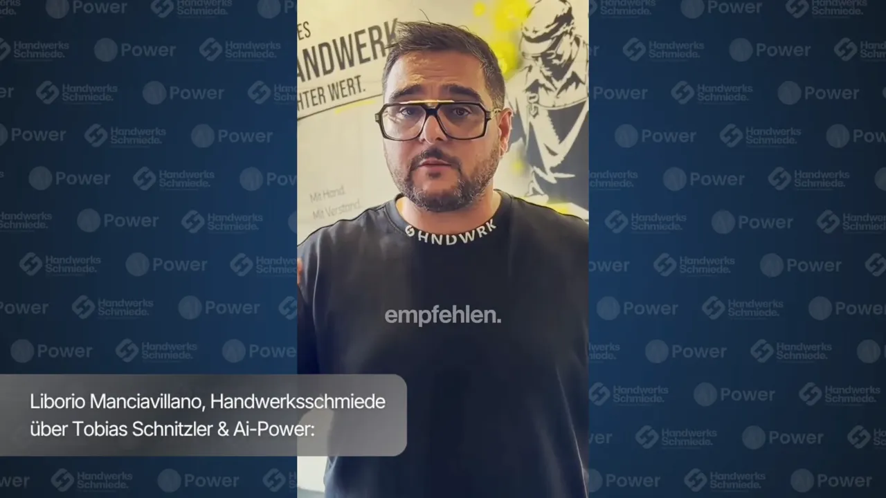 Liborio Manciavillano, Handwerks-Schmiede